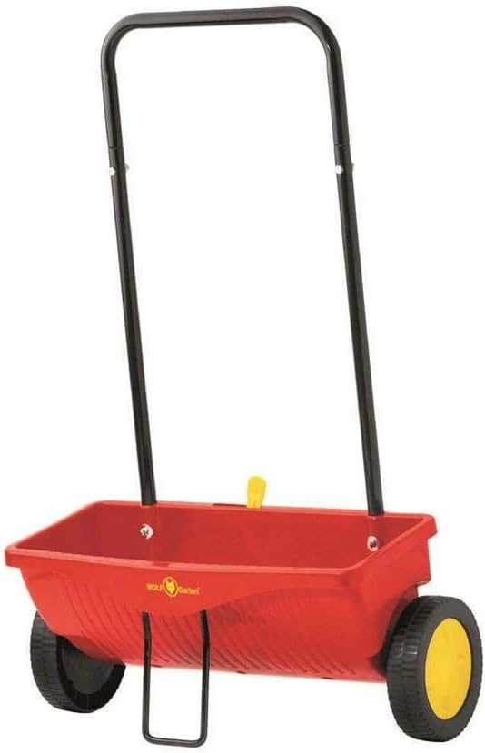 Wolf-Garten Wolf Garten We 330" Spreader, Red/Yellow/Black, 55.5X26.5X25.5 cm