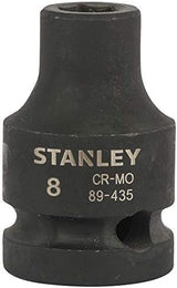 Stanley 8 mm 1/2" Sq. Drive Impact Socket (ANSI)