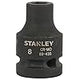 Stanley 8 mm 1/2" Sq. Drive Impact Socket (ANSI)