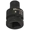 Stanley 8 mm 1/2" Sq. Drive Impact Socket (ANSI)