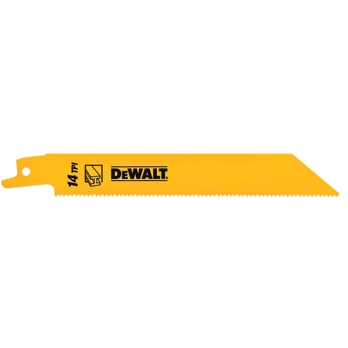 DEWALT DT2361-QZ RECIPROCATING BLADES – BI METAL FOR FAST CUTTING 152MM (PACK OF 5PCS)