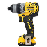 DEWALT Dcd703D2-B1 12V 10Mm Cordless Brushless Multi-Head Drill Machine With 2X2.0Ah Li-Ion Batteries