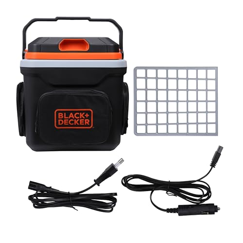 BLACK+DECKER BDC8-LA Thermoelectric Portable Automotive Car Beverage Cooler & Warmer (PRE-COOL Required) -8 Liters