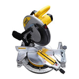 DEWALT DW714 1650Watt 10 Inch Compound Mitre Saw with 80T TCT blade, Corded Electric