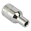 Stanley 4 mm, 1/4 Inch Sq. Drive Chrome Vanadium Steel 6 Point Standard Socket