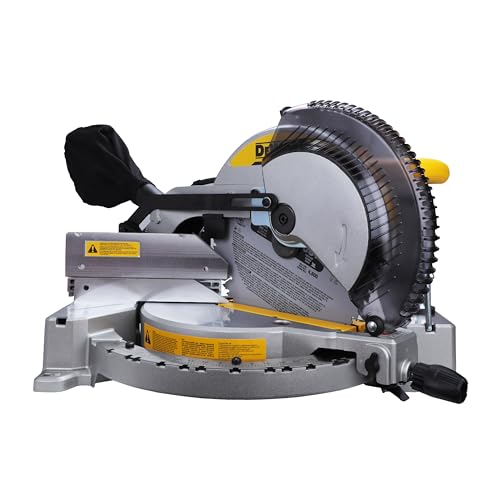 DEWALT DW714 1650Watt 10 Inch Compound Mitre Saw with 80T TCT blade, Corded Electric