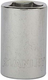 Stanley 8 mm, 1/2 Inch Sq. Drive Standard Socket 6 Point