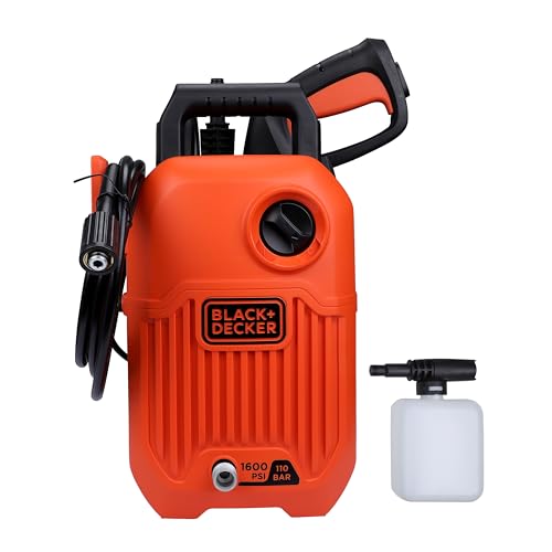 BLACK+DECKER BEPW1600 1300W 1600 PSI 110 Bar Pressure Washer