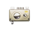 Mechanical pencil sharpener with a visible brand logo on a white background