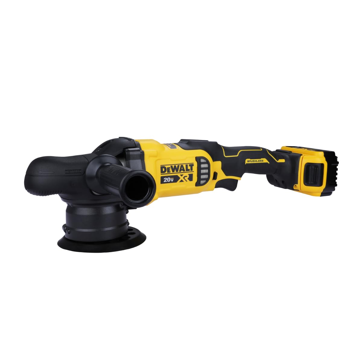 DEWALT DCM848P2 18V Dual Action Polisher with Brushless Motor-2x5.0Ah Batteries Included