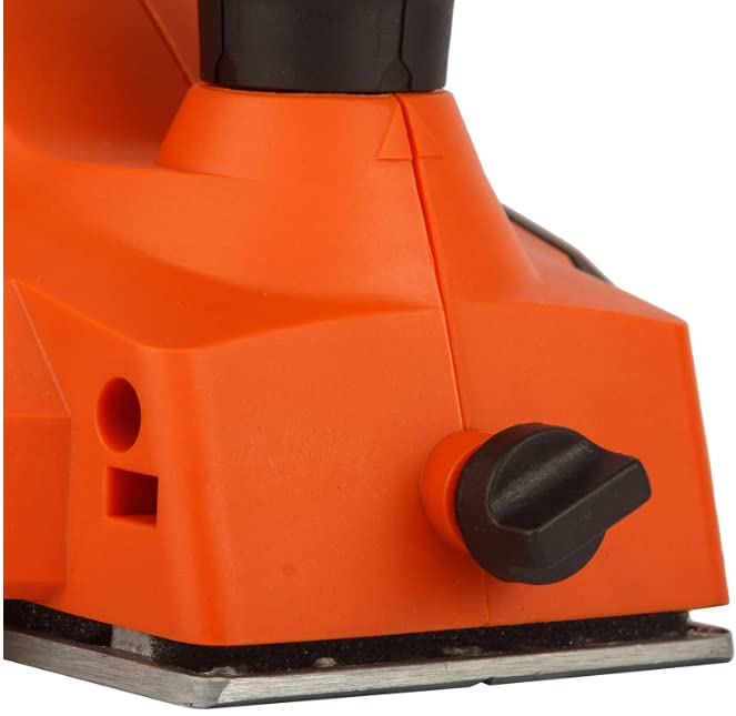 BLACK+DECKER KW712 650W Corded Electric Wood Planer for Carpentry, Interior Designing & Construction Application for Home, DIY & Professional Use