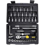 Stanley 46-Pc 1/4" Drive Socket & Bit Set