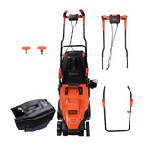 BLACK+DECKER BEMW471BH-B1 1600W Electric Lawn Mower With Bike Handle