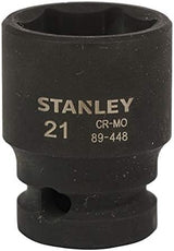 Stanley 8 mm 1/2" Sq. Drive Impact Socket (ANSI)