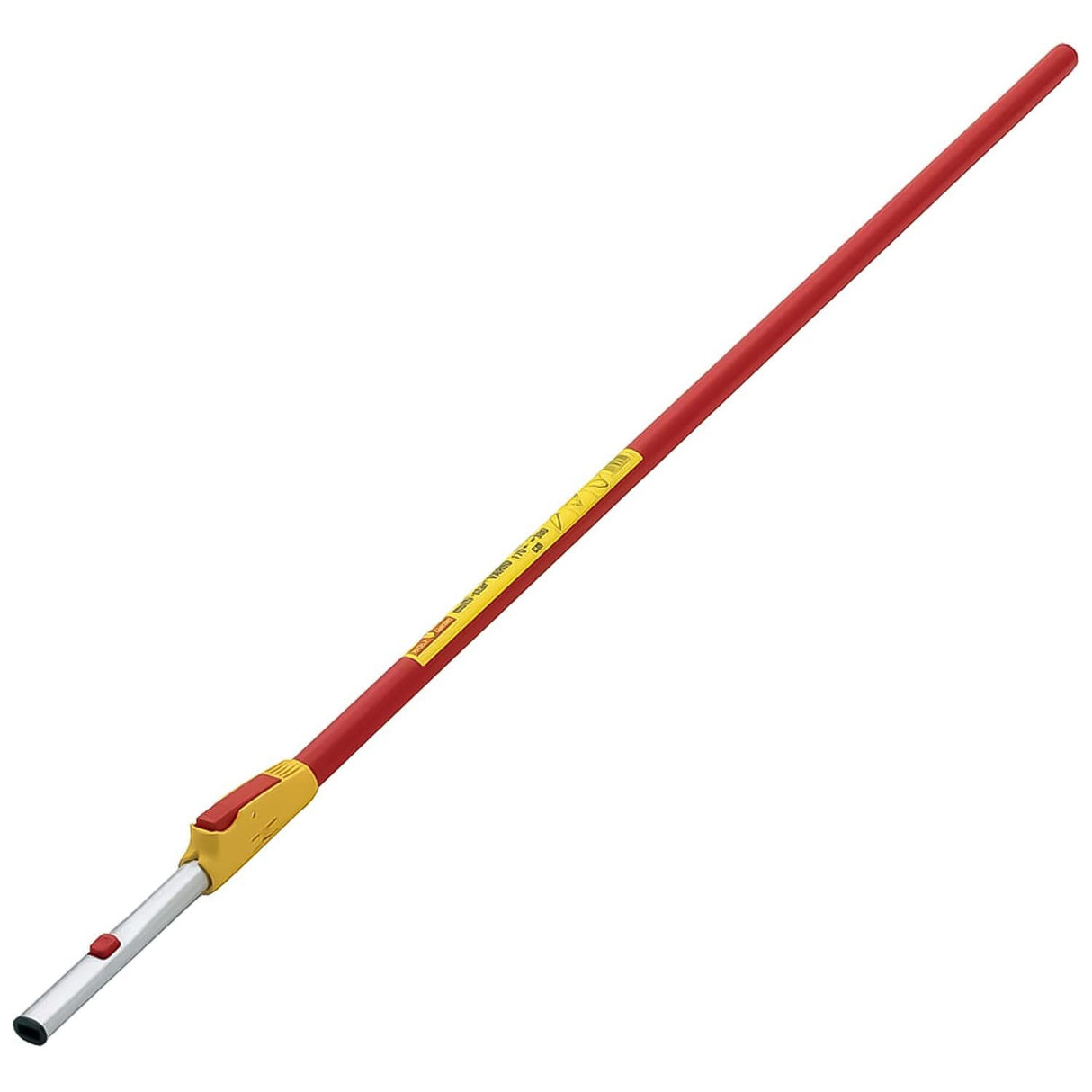 WOLF-Garten 71BED013650 ZM-v4 Vario Aluminium Handle - Red & Yellow