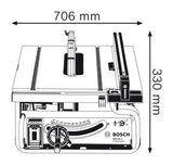 Bosch GTS 10 J Professional Table Saw