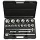 Stanley 19 Pcs 3/4 Inch Sq. Drive 12 PT Metric Socket Set