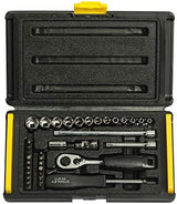 Stanley 46 Pcs 1/4 inch Sq. Drive Socket & Bit Set