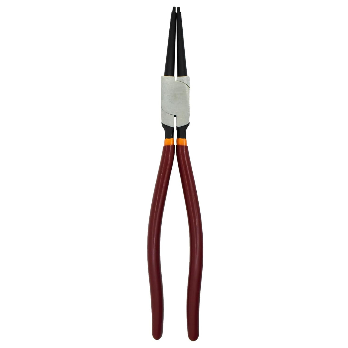 Taparia 1441-13 Steel (320mm) Internal Straight Nose Circlip Plier (Red and Black)