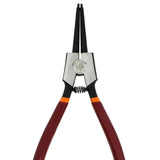 Taparia 1443-13 Steel (320mm) External Straight Nose Circlip Plier (Red and Black)