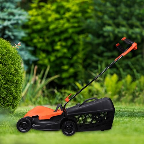 BLACK+DECKER BEMW451BH-B1 1200W Electric Lawn Mower With Bike Handle