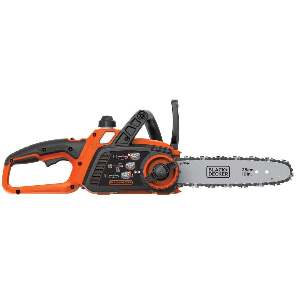 BLACK+DECKER BECS2245-IN 18 Inch, 2200W Corded Chainsaw With Chain Brake System