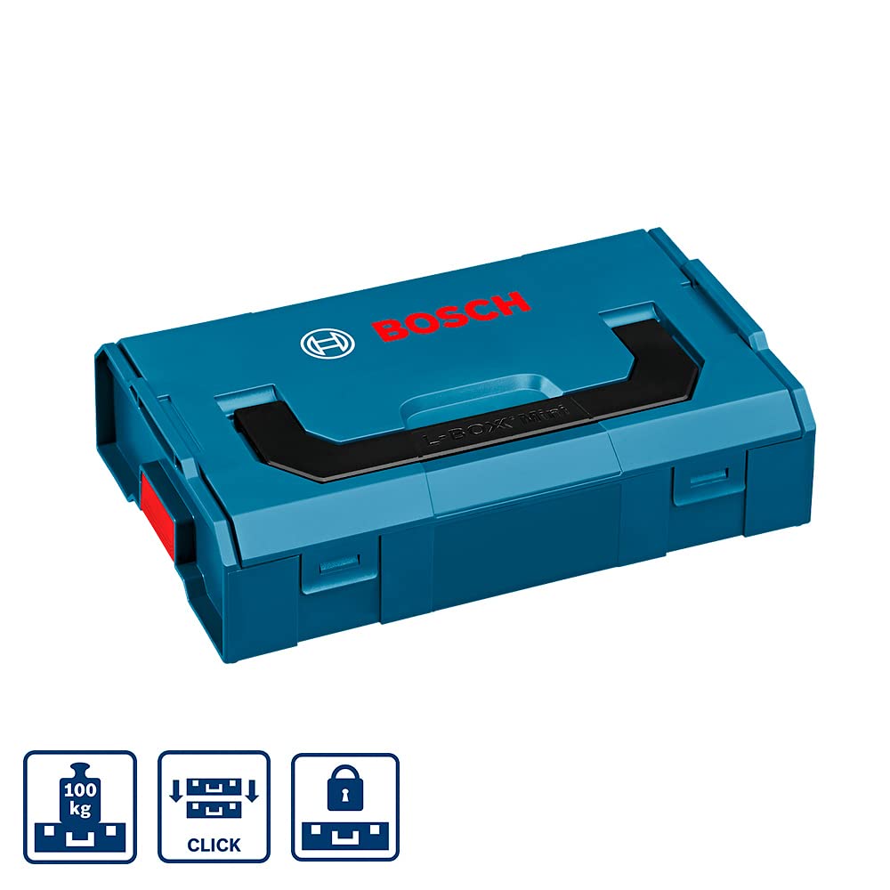 Bosch L-Boxx Mini Professional Stackable Tool Box/Storage System