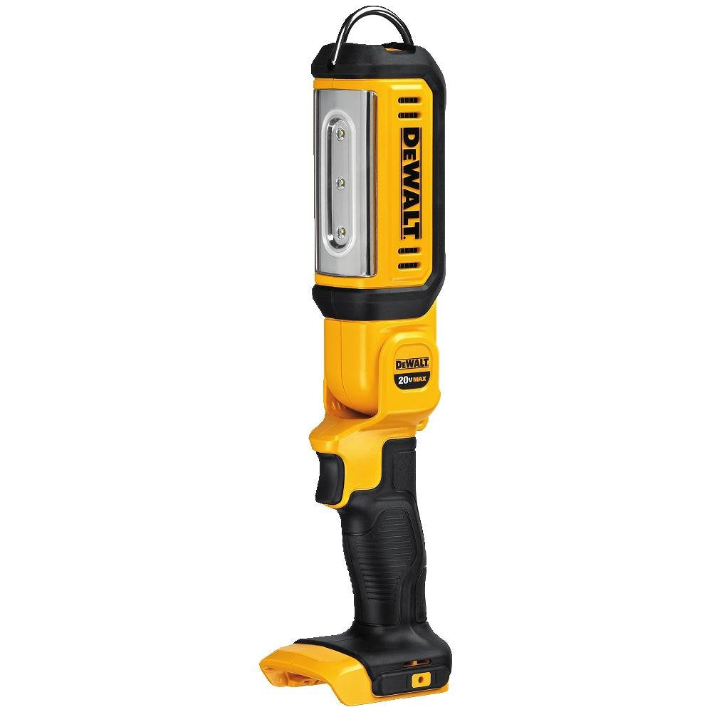 DEWALT DCL050 20V MAX LED Work Light, Rechargeable Flashlight, Pivoting Head, Bare Tool Only