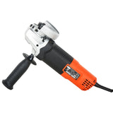 BLACK+DECKER G720R-IN,820 Watts, 4 inch (100mm), Angle Grinder (Corded) for Grinding, Polishing