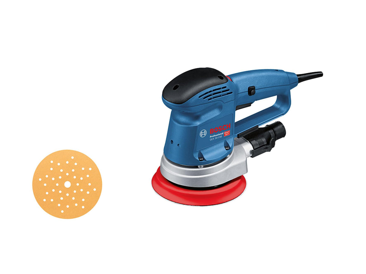 Bosch Professional GEX 34-150 Random Orbital Sander 6" (150mm)