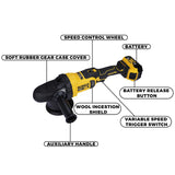 DEWALT DCM848P2 18V Dual Action Polisher with Brushless Motor-2x5.0Ah Batteries Included