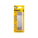 DeWalt DT2059QZ Jigsaw Blade Progressor-Tooth T-Shank Bi-Metal T345XF (Pack of 5)