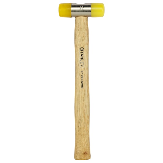 Stanley 22 mm Mallet Size, Soft Faced Hammers With Wood Handle