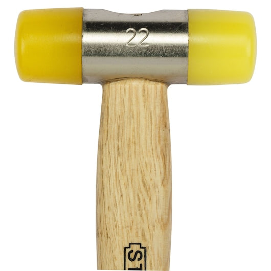 Stanley 22 mm Mallet Size, Soft Faced Hammers With Wood Handle