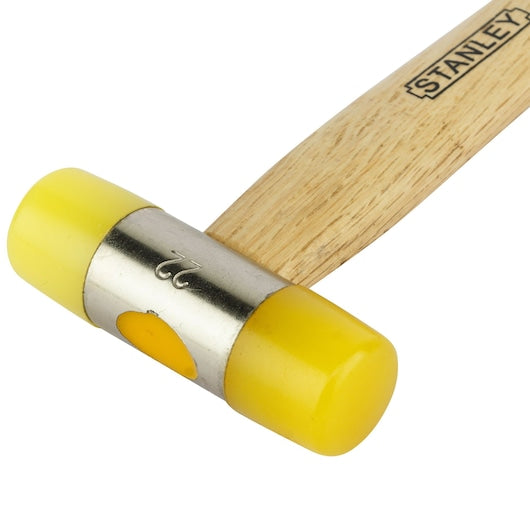 Stanley 22 mm Mallet Size, Soft Faced Hammers With Wood Handle