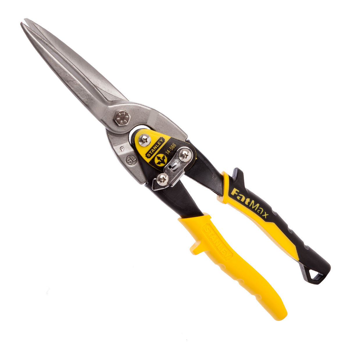 Stanley 300 mm / 12 inch FatMax Straight Compound Action Aviation Snips (Long Cut BI-MAT)