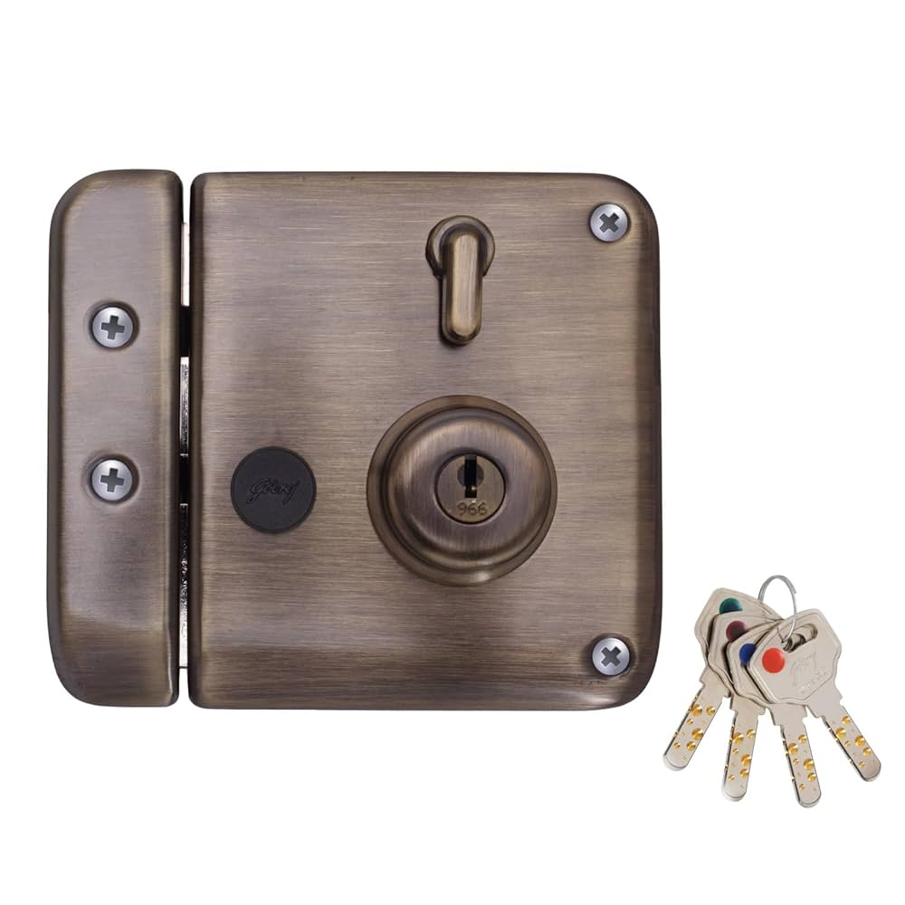 Tribolt Ultra XL+ Rim Lock | Godrej