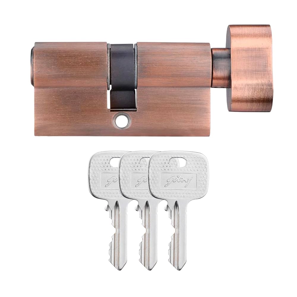 60 mm Eco Pin Cylinder 2C - Antique Copper