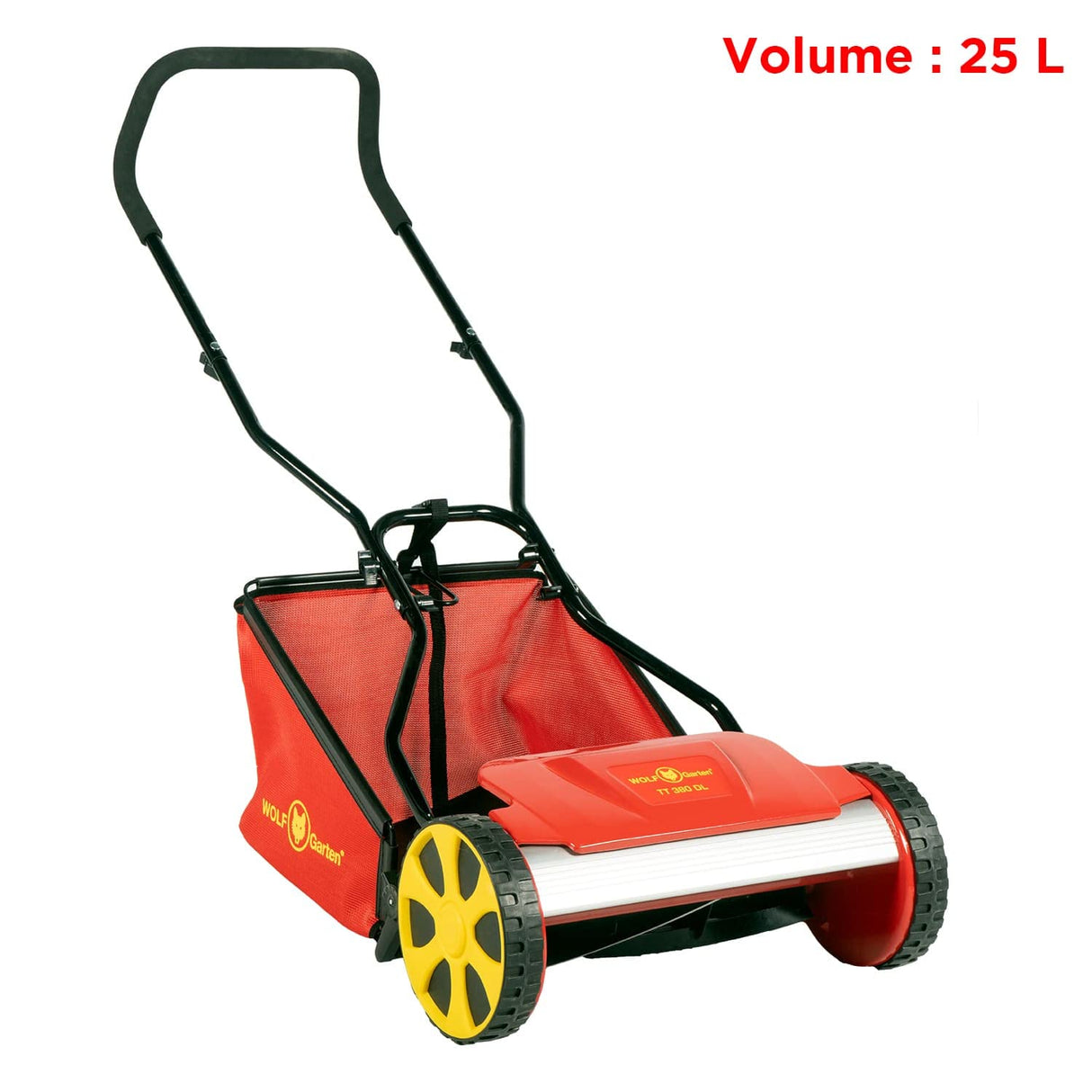 Wolf-Garten Manual Reel Mower Grass Catcher FS-380