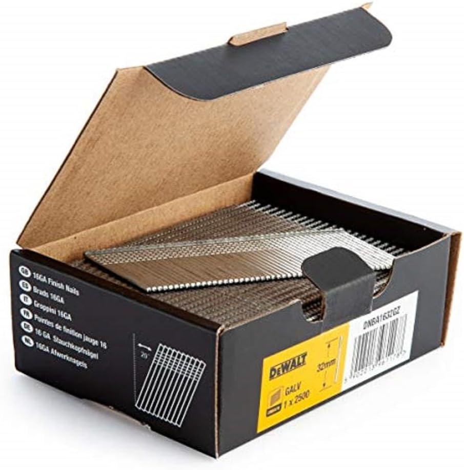 Dewalt DNBA1632GZ VZ Head shank nail (2500 Piece), 32mm