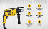 DEWALT DWD024-IN 750Watt 13mm Impact Drill Machine for professional and DIY applications, 2 Year Warranty