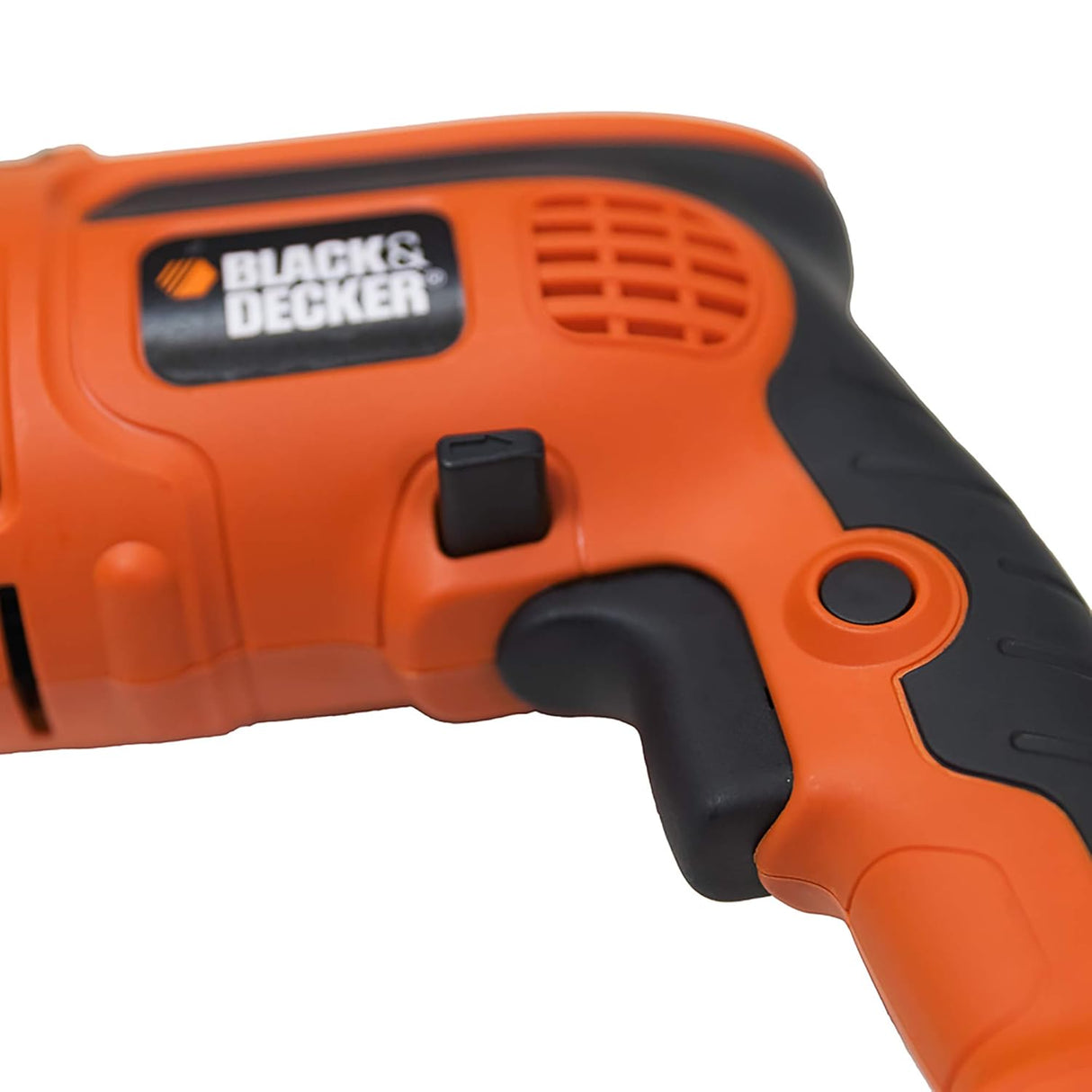 BLACK+DECKER KR554RE 550W 13mm Corded Variable Speed Reversible Hammer Drill Machine with Lock-On &