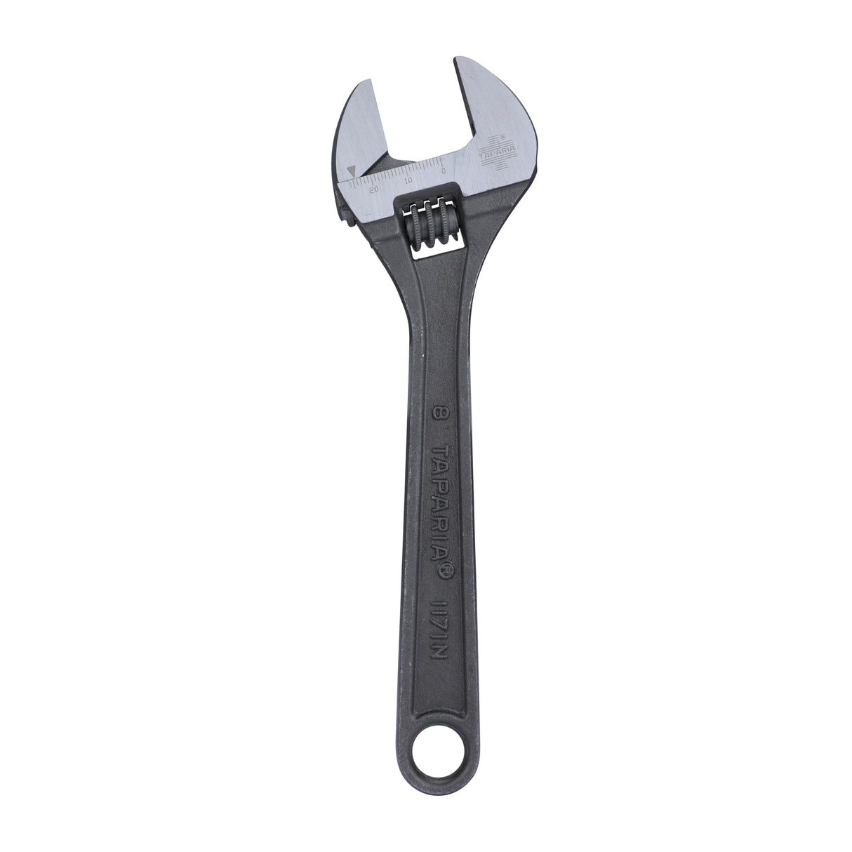 Taparia 1171-8/1171N-8 205mm Steel Single Sided Adjustable Spanner Wrench (Grey)