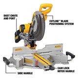 DEWALT DWS780-QS 1675Watt 305mm Compound Slide Mitre Saw with 60T TCT blade