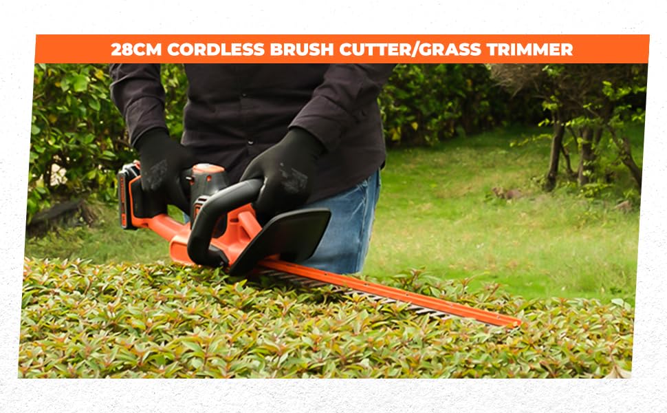 Black+Decker GTC18502PCF-B1 Cordless Hedge Trimmer