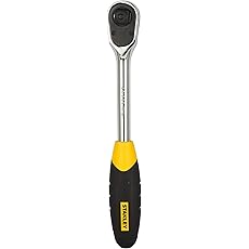 Stanley 3/8 Inch Sq. Drive Metal Quick Release Pear Head Ratchet