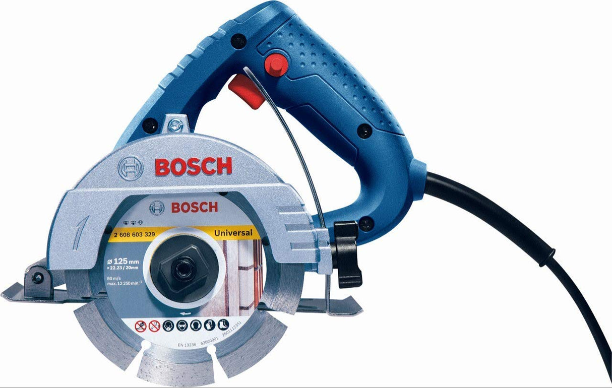 Bosch GSB 600 RE 13mm 600 Watt Smart Drill Kit+Bosch GDC 121 Marble Cutter 5 Inch GDC 121