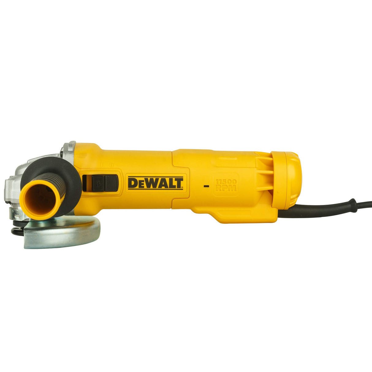 DEWALT DWE4235 1400W, 125mm Medium Angle Grinder with DES Technology and Innovative Anti Vibration System (Yellow)