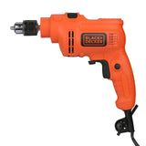 BLACK+DECKER KR5010 550W 10mm Single Speed Hammer Drill/Driver(orange)