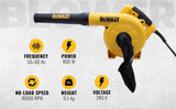 DEWALT DWB800-IN Corded Variable Speed Blower Used For Both Household & Industrial Purposes 800-Watt, 2 Year Warranty